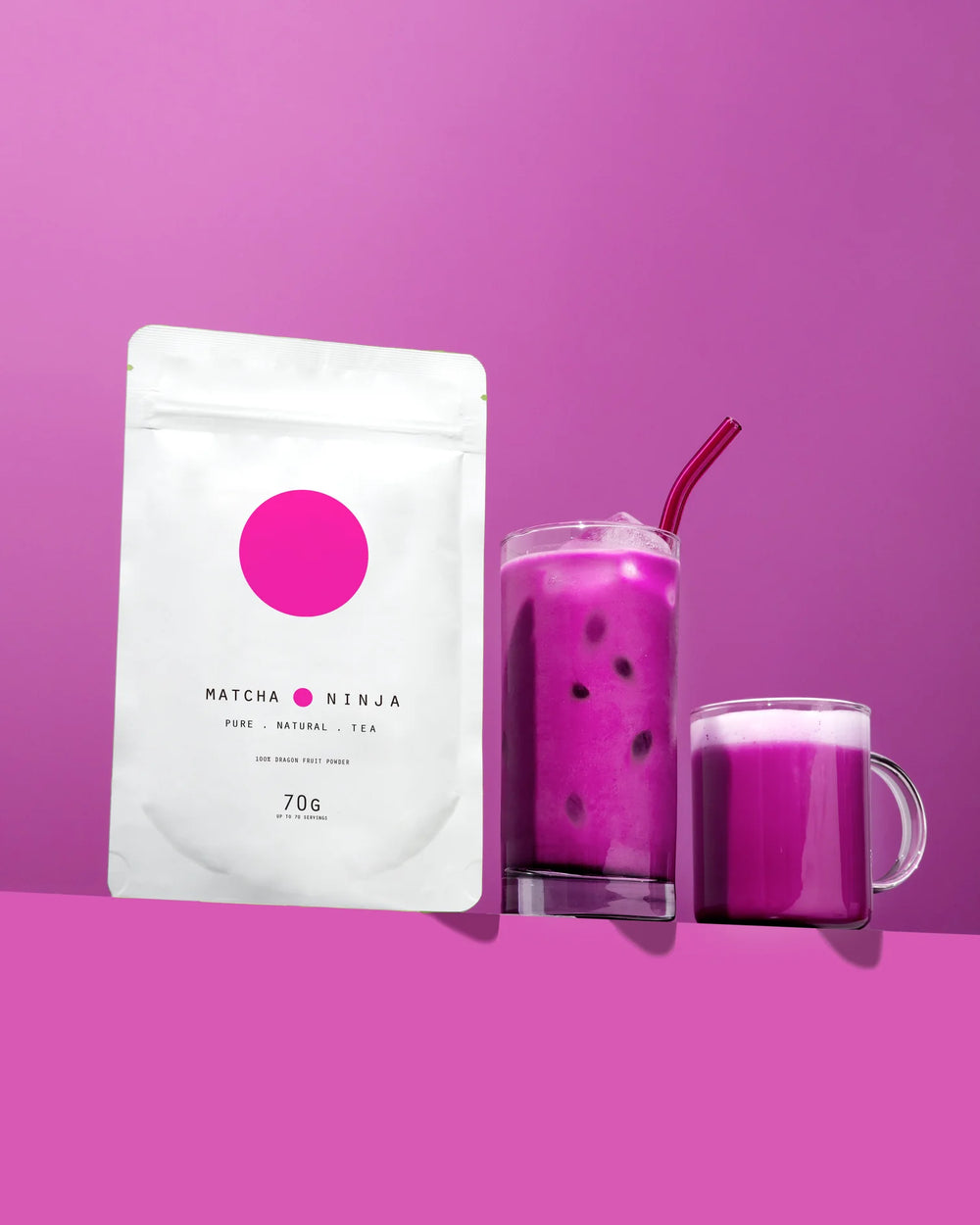 Matcha Ninja Dragon Fruit Powder 70g