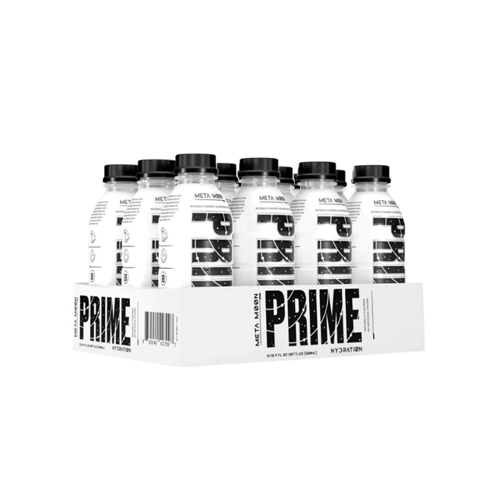 Prime Hydration Meta Moon Bottle 500ml - 12 Pack