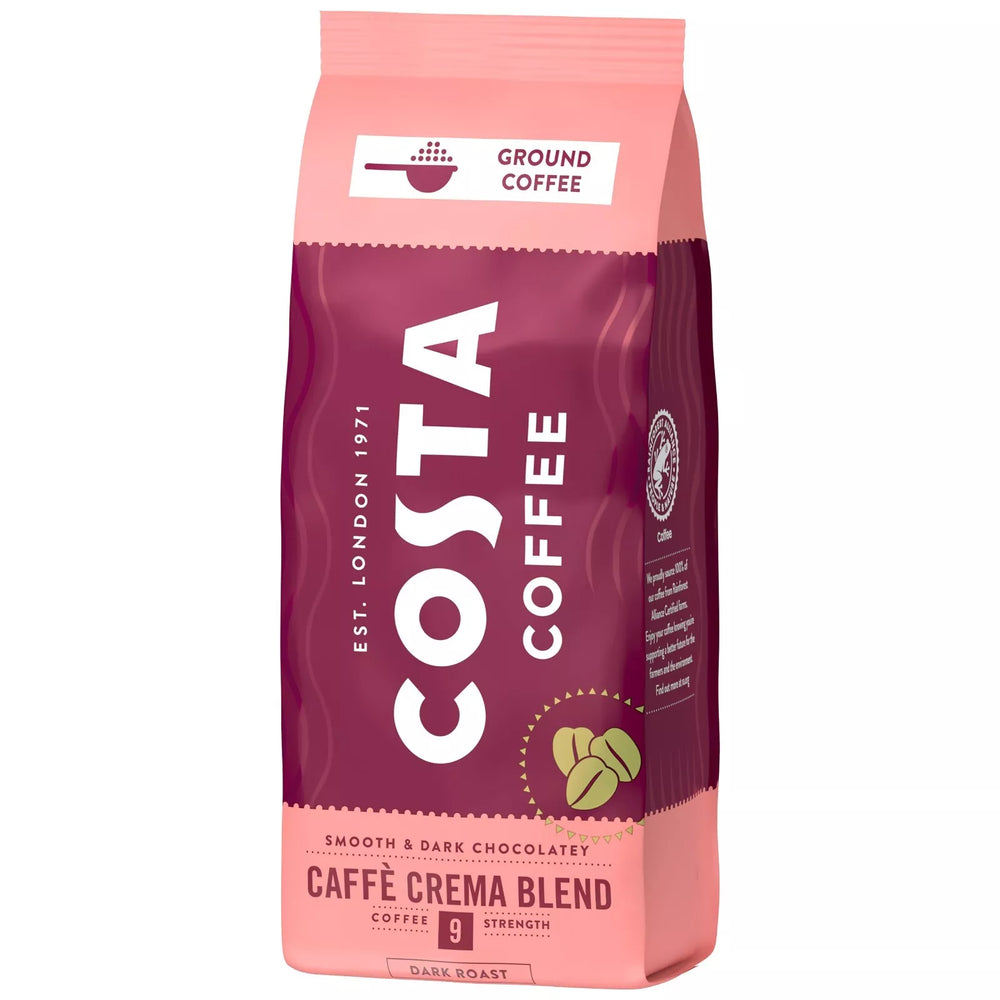 Costa Cafe Crema Ground Coffee 200g