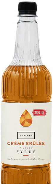 Simply Sugar Free Creme Brulee Syrup - 1 Litre