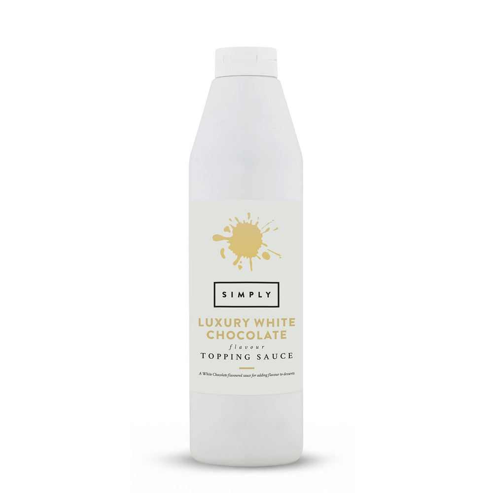 Simply Luxury White Chocolate Sauce 1kg