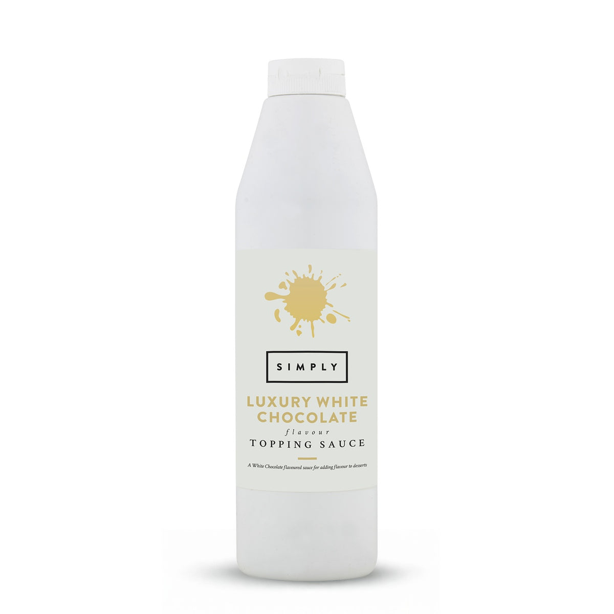 Simply Luxury White Chocolate Sauce 1kg