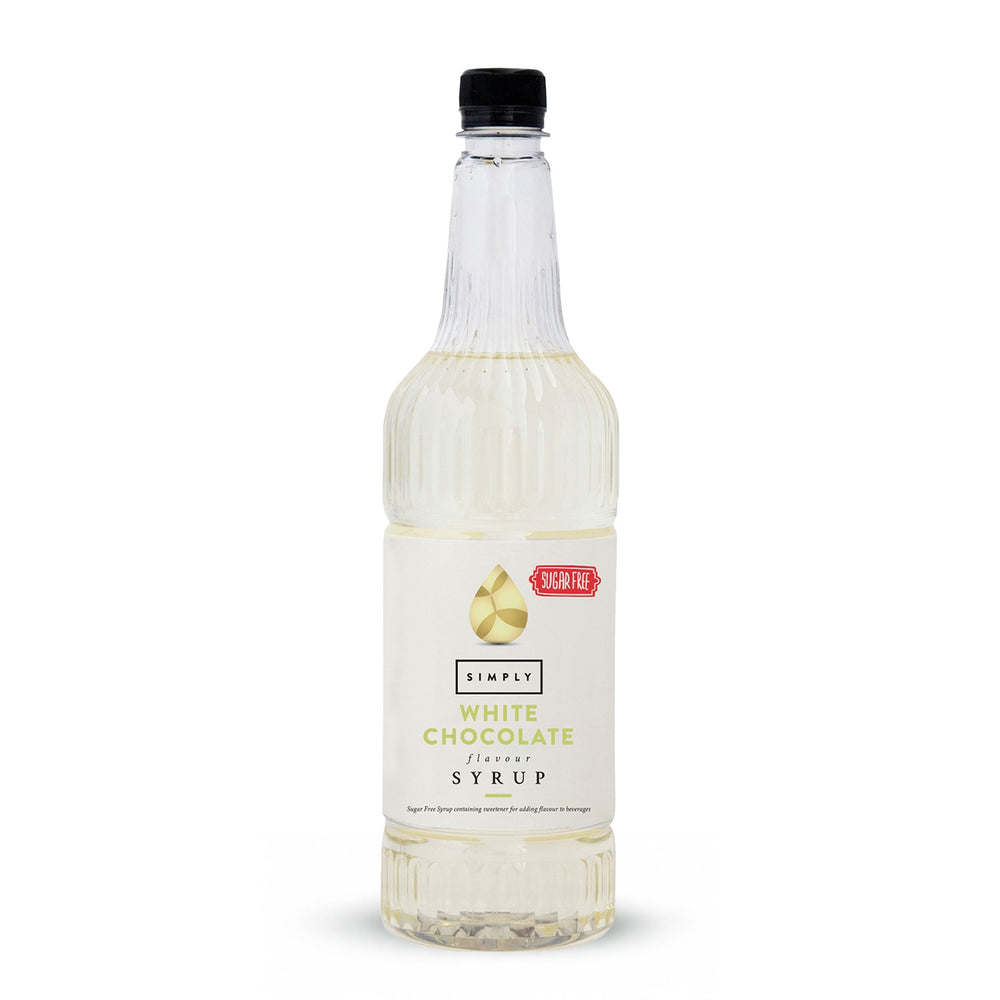 Simply Sugar Free White Chocolate Syrup - 1 Litre