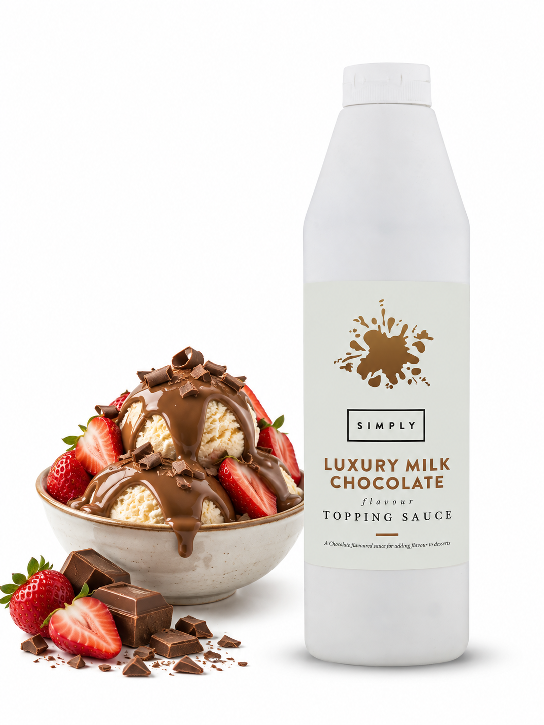 Simply Luxury Milk Chocolate Sauce 1kg