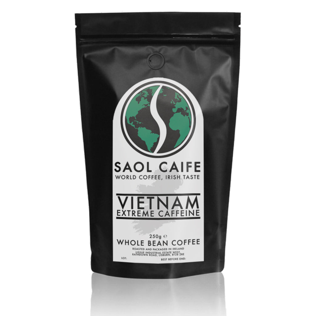 Wanted Vietnam Extreme Caffeine Coffee Beans 250g